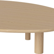 Stolik kawowy Latch 150 cm dąb bielony Bolia