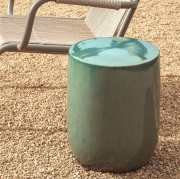 Stolik ogrodowy Mesquida turkusowy kave home