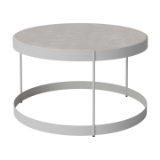 Stolik ogrodowy Drum 60 cm jasnoszary Bolia