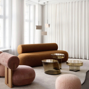 Stolik okazjonalny Naked bursztynowy norr 11