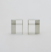 Stolik okazjonalny Rand srebrny New Works