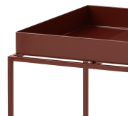 Stolik okazjonalny Tray brązowy HAY