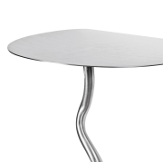 Stolik ścienny Curvature srebrny Ferm Living