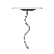 Stolik ścienny Curvature srebrny Ferm Living
