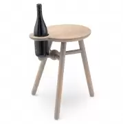 Stolik Bottle beżowy Pode