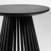 STOLIK KAWOWY IRUNE 50 CM CZARNY KAVE HOME