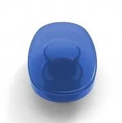Stolik kawowy Soda Oval niebieski Miniforms