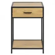 STOLIK NOCNY SEAFORD wild oak ACTONA COMPANY