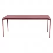 Stół ogrodowy Fromme 180 cm brązowo-czerwony Petite Friture