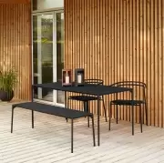 Stół ogrodowy Novo 160 cm czarny AYTM