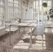 Stół ogrodowy Novo 160 cm taupe AYTM
