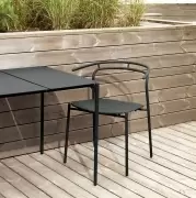 Stół ogrodowy Novo 80 cm czarny AYTM