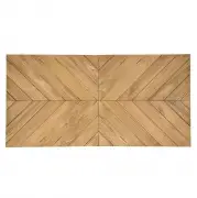 Stół ogrodowy Palmdale 200 cm grafitowy Bizzotto