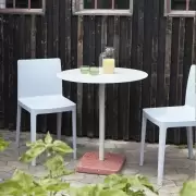 Stół ogrodowy Terrazzo 70 cm szary HAY