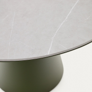 Stół ogrodowy Tudons 120 cm ceramiczny kave home