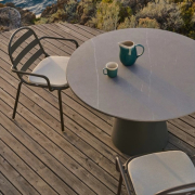 Stół ogrodowy Tudons 120 cm ceramiczny kave home