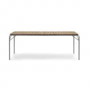 Stół ogrodowy Vig 200 cm szary Normann Copenhagen