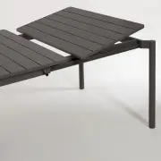 Stół ogrodowy Zaltana czarny kave home