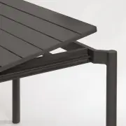 Stół ogrodowy Zaltana czarny kave home
