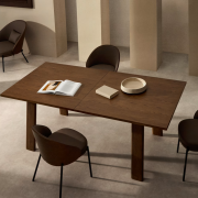 Stół rozkładany Arlen 200-250 cm orzech kave home