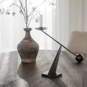 Stół rozkładany Maddock 135-235 cm brązowy Rowico