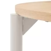 Stół rozkładany Montuiri szary kave home