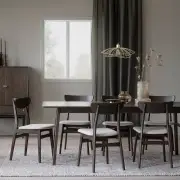 Stół rozkładany Nagano dębowy brąz Rowico