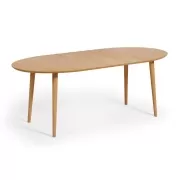 Stół rozkładany Oqui 120-200 cm kave home