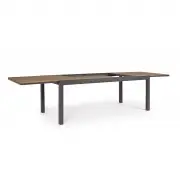 Stół rozkładany do ogrodu Elias 200-300 cm antracytowy Bizzotto