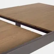 Stół rozkładany do ogrodu Elias 200-300 cm antracytowy Bizzotto