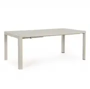 Stół rozkładany do ogrodu Kiplin 180-240 cm beżowy Bizzotto