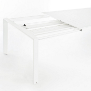 Stół rozkładany do ogrodu Konnor 200x300 cm biały Bizzotto
