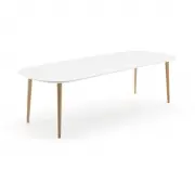 STÓŁ ROZKŁADANY TOLEDO BIAŁY 160-260 CM
