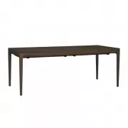 Stół rozkładany z szufladami Heart & Soul 200-300 cm ciemny dąb Umage