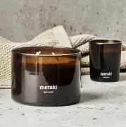 Świeca zapachowa Dark Wood Meraki