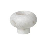 Świecznik Stone biały Tom Dixon