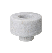 Świecznik Stone biały Tom Dixon
