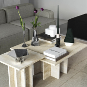 Świecznik Blox ciemnozielony Normann Copenhagen