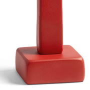 Świecznik Chunk czerwony &k Amsterdam