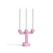 Świecznik Chunk różowy &k Amsterdam