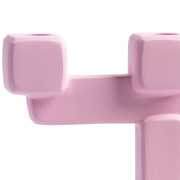 Świecznik Chunk różowy &k Amsterdam