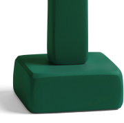 Świecznik Chunk zielony &k Amsterdam