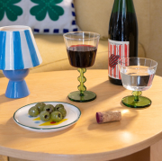 Świecznik na tealight Cantine niebieski &k Amsterdam