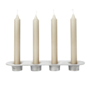 Świecznik Soothe 4 aluminiowy Ferm Living