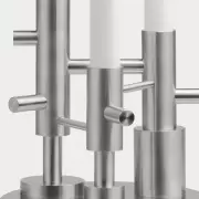 Świecznik Candleholder Large stal nierdzewna Fritz Hansen