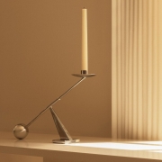 Świecznik Interconnect 42 cm srebrny Audo Copenhagen