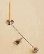 Świecznik Interconnect 42 cm srebrny Audo Copenhagen