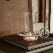 Świecznik Luce przezroczysty Ferm Living