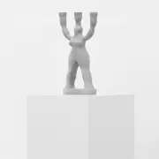 Świecznik Manikhin szary Normann Copenhagen