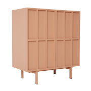 Szafka do przechowywania różowa HKliving
